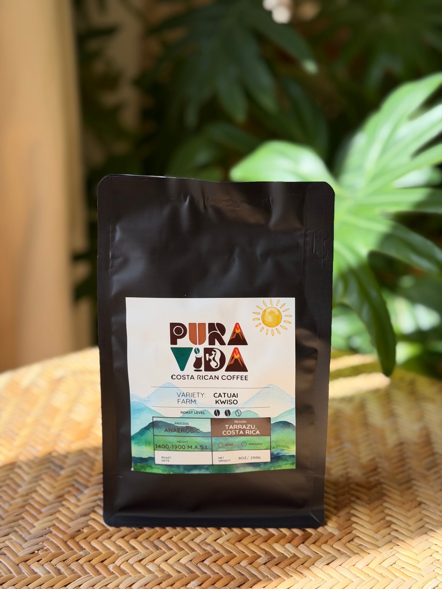 Anaerobic — Kwiso Farm, Tarrazú Costa Rica Specialty Coffee (250g)